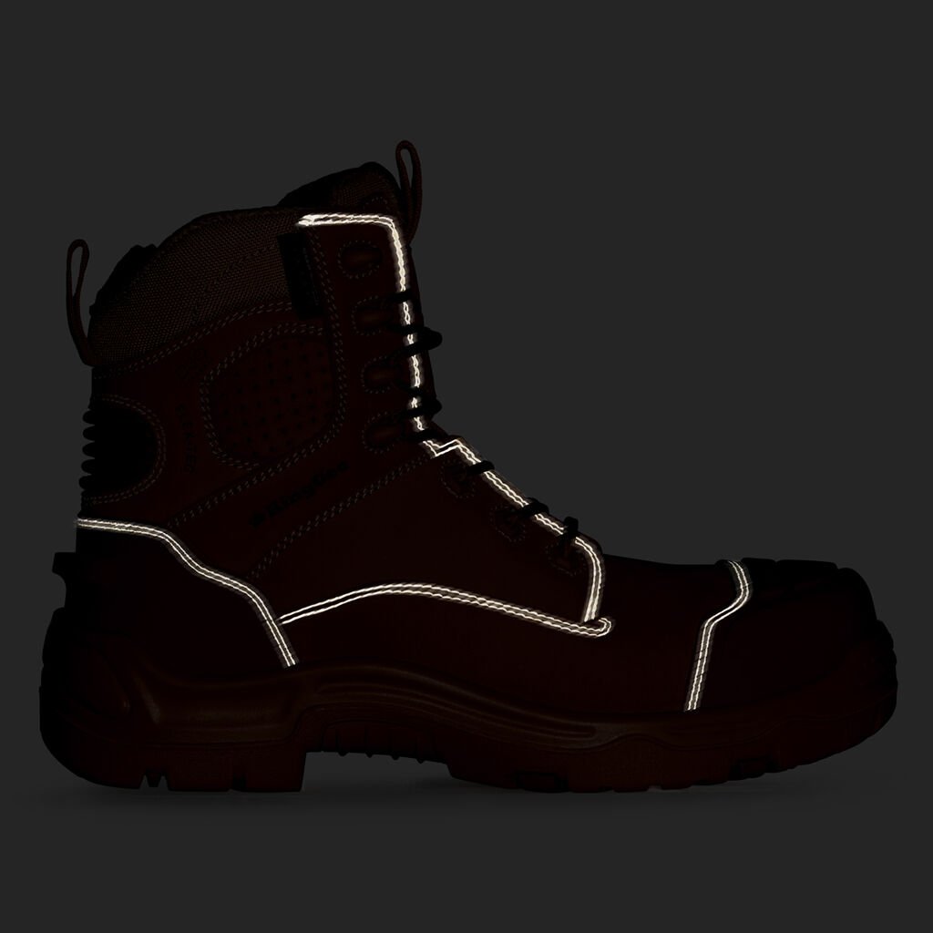 Bota de trabalho ONYX 6CZ com biqueira composta - Trigo 