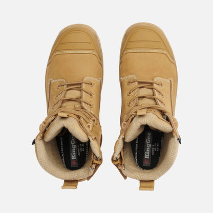 Bota de trabalho ONYX 6CZ com biqueira composta - Trigo 