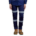 WOMEN'S STRETCH REFLECTIVE CARGO WORK PANTS