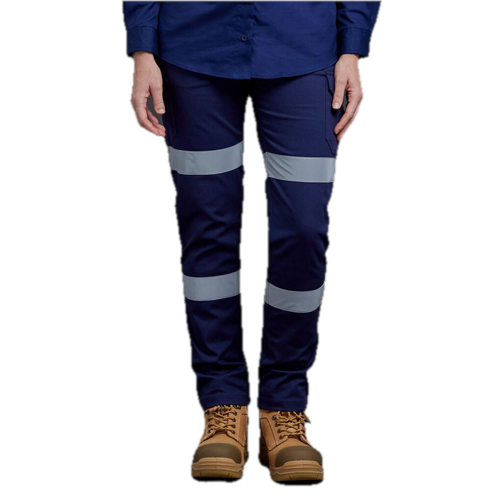 WOMEN'S STRETCH REFLECTIVE CARGO WORK PANTS