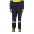 Women's Reflective Cotton Drill Work Pants