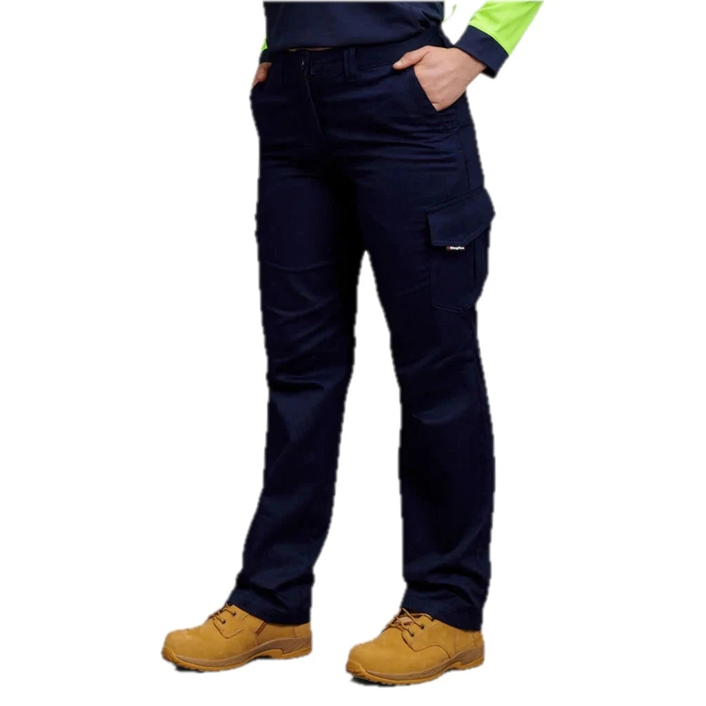 Calça de trabalho Workcool 2 para mulher em tecido ripstop leve