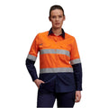 Women's Hi-Vis Reflective Long Sleeve Work Shirt