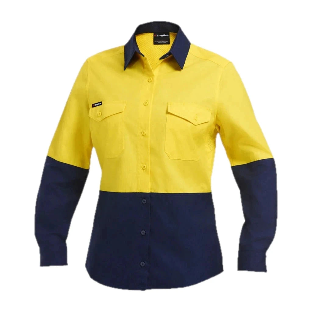 Women's Workcool 2 Hi-Vis Lightweight Work Shirt