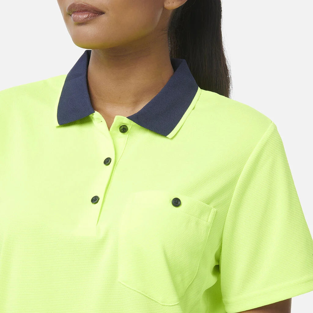 Women's Workcool Hyperfreeze Hi-Vis Short Sleeve Polo Shirt