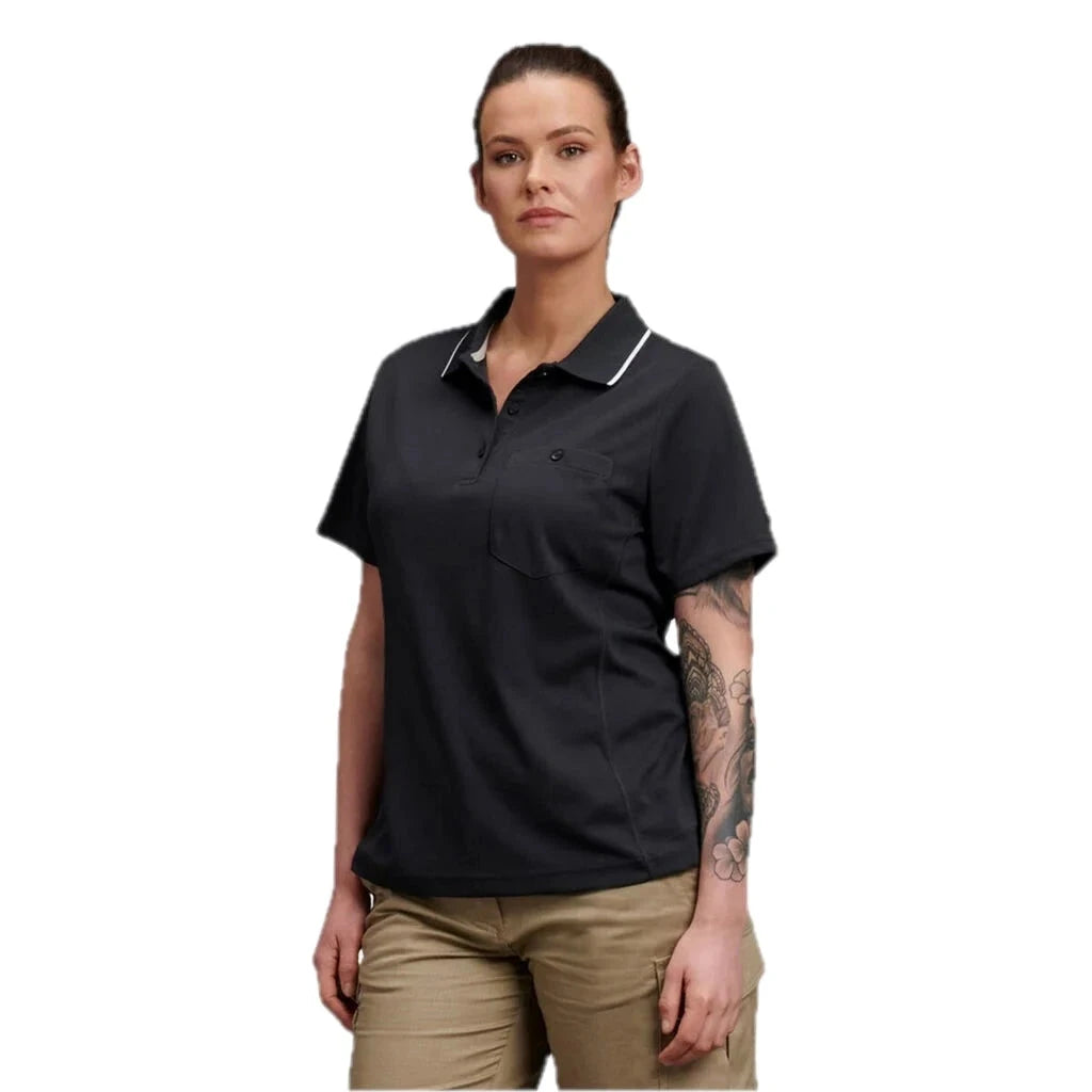 Kaos Polo Wanita Workcool Hyperfreeze Lengan Pendek