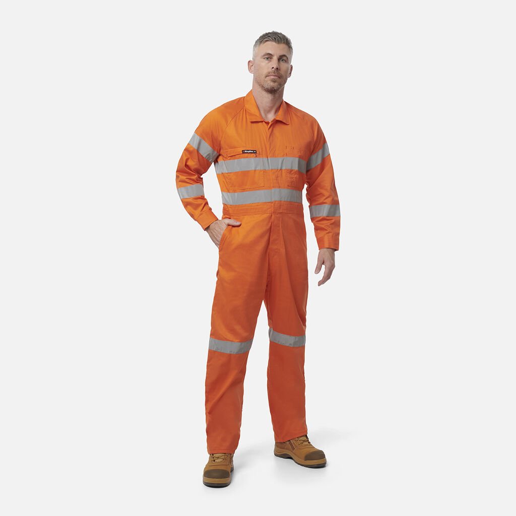 Lightweight Reflective Drill Overall