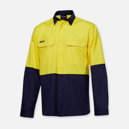Kemeja Kerja Lengan Panjang Workcool Pro Hi-Vis Stretch