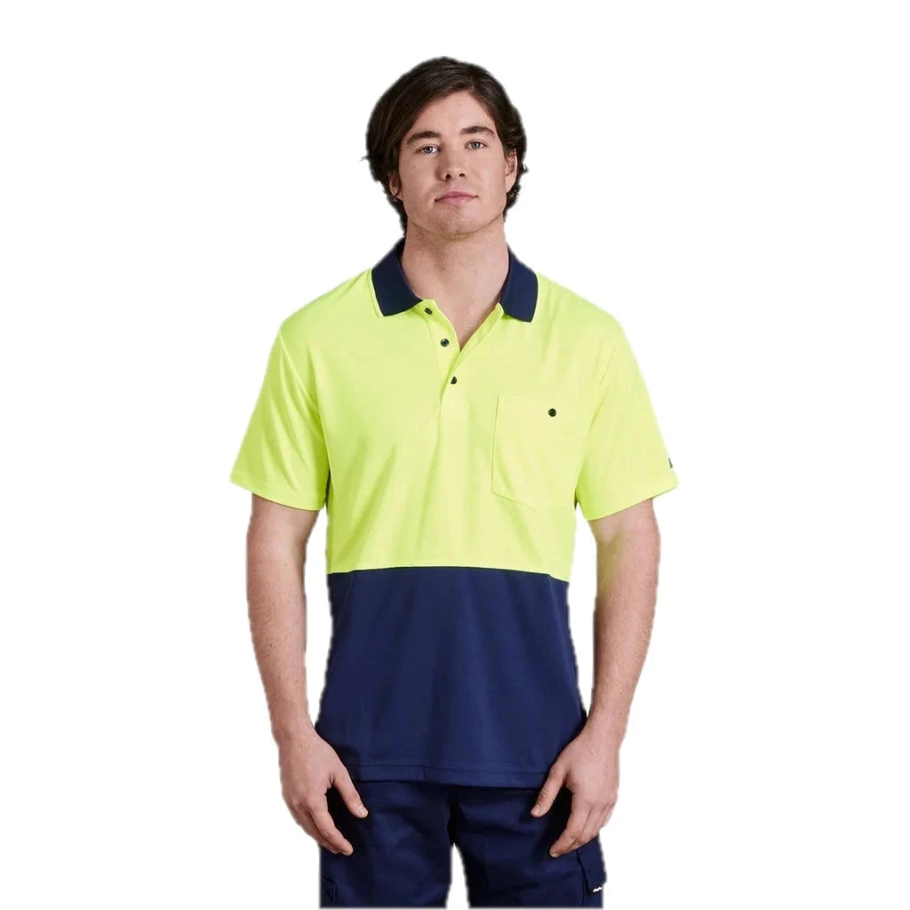 Kaos Polo Lengan Pendek Workcool Hyperfreeze Hi-Vis Dua Warna