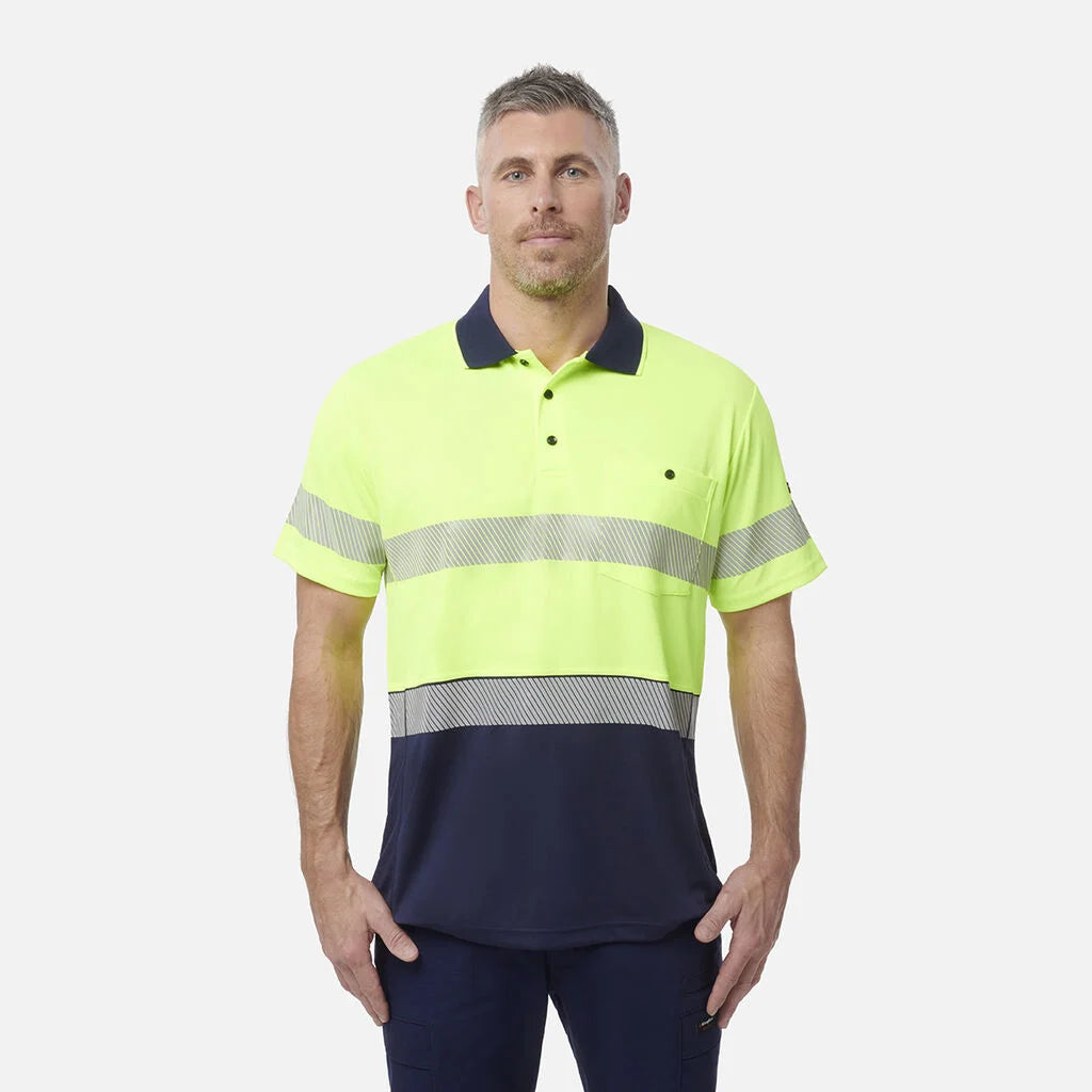 Kaos Polo Lengan Pendek Workcool Hyperfreeze Hi-Vis Reflektif