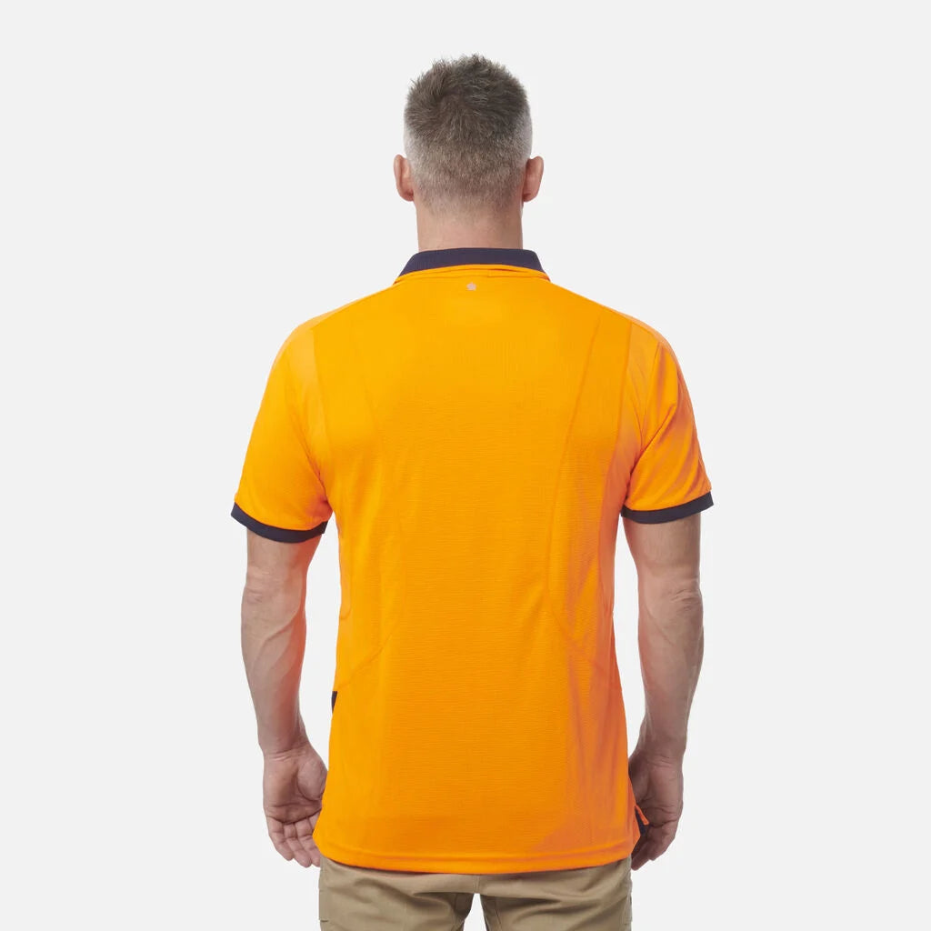 Workcool Hyperfreeze Hi-Vis Lightweight Short Sleeve Polo