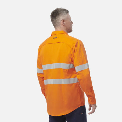 Camisola de trabalho Workcool 2 de manga comprida com alta visibilidade e detalhes refletores