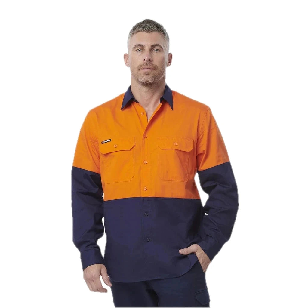 Workcool Vented Spliced Shirt Long Sleeve
