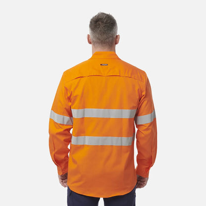 Camisola Workcool Ventilada com Costuras Seladas e Manga Comprida 