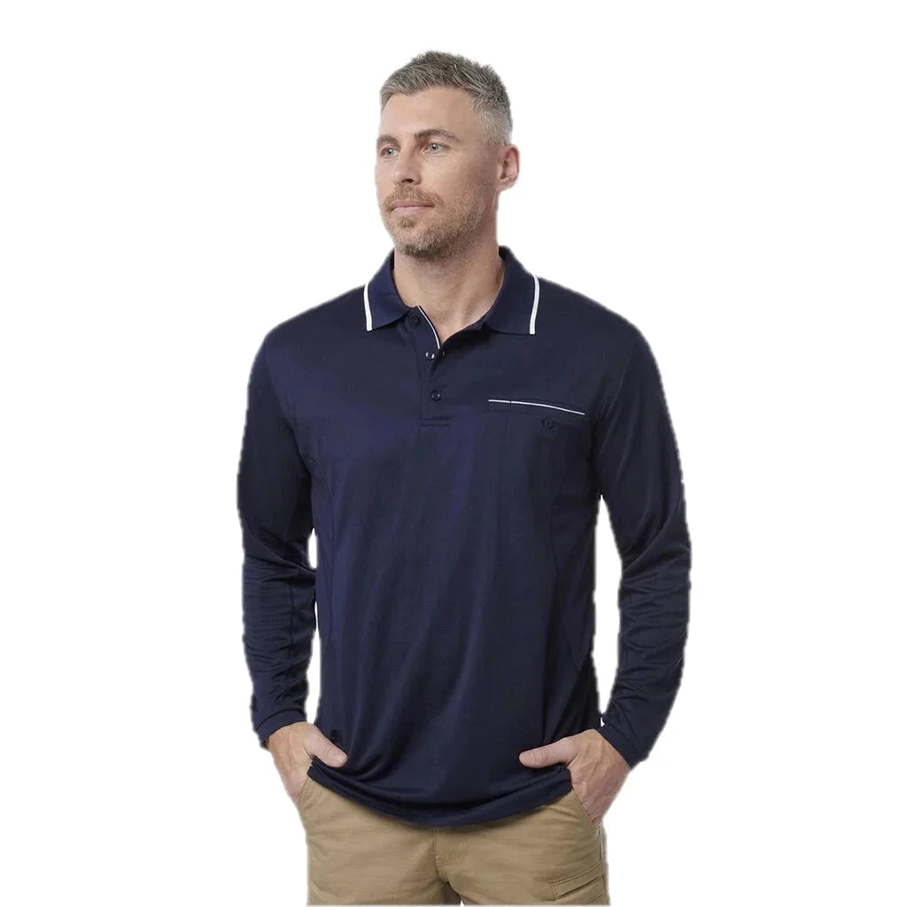 Kaos Polo Lengan Panjang Workcool