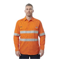 Shieldtec LENZING™ FR Hi-Vis Spliced Open Front Taped Shirt PPE2