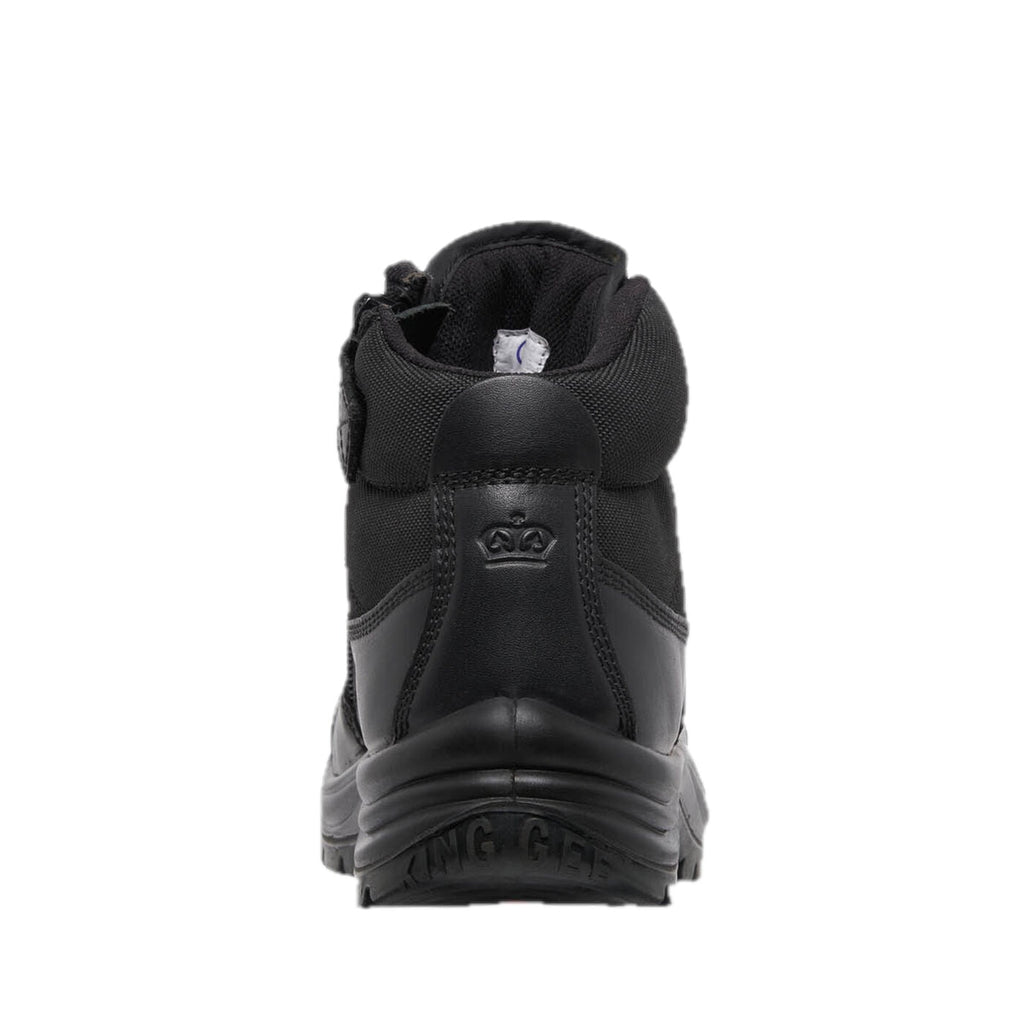 Men's Tradie Boot (Black) – back view