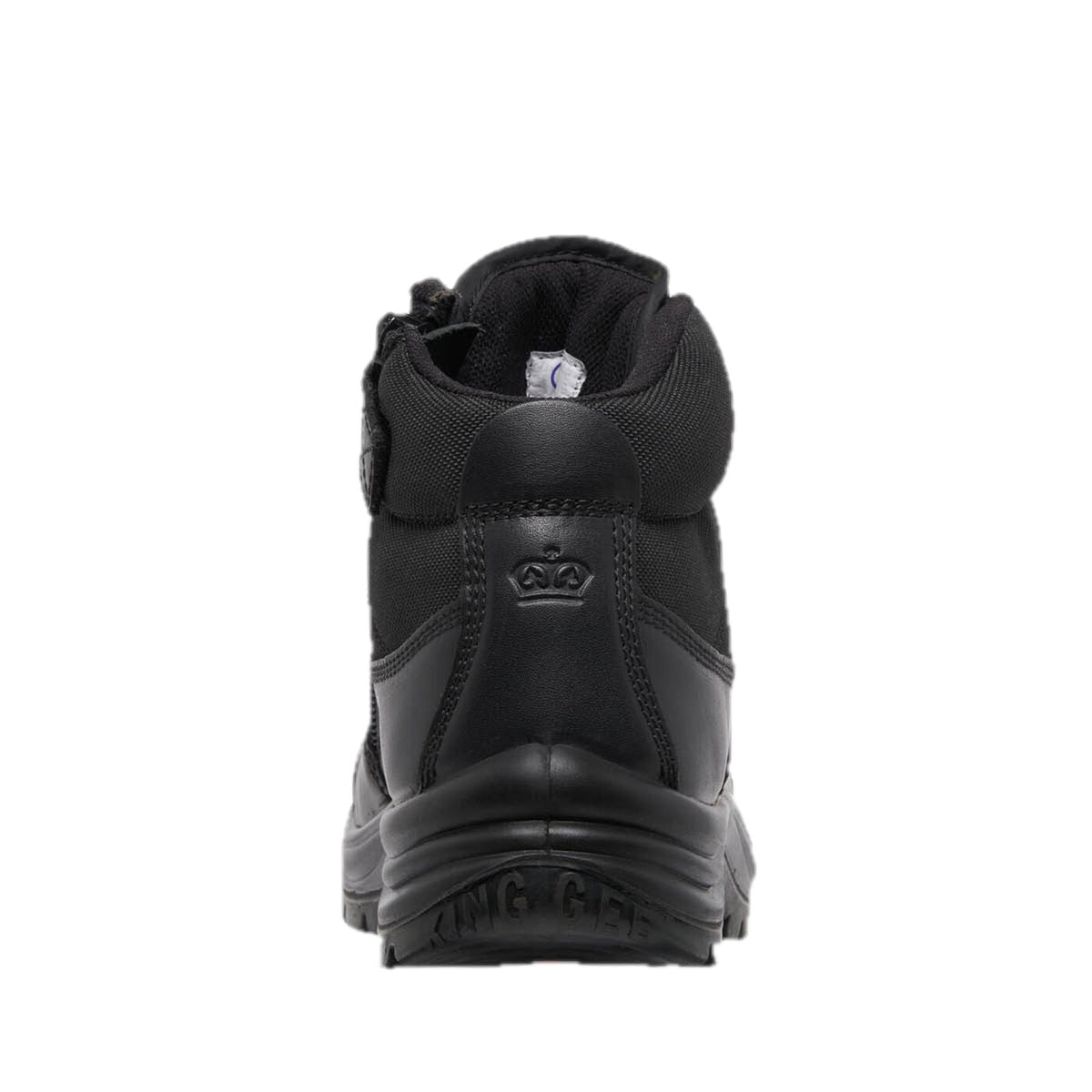 Men's Tradie Boot (Black) – back view