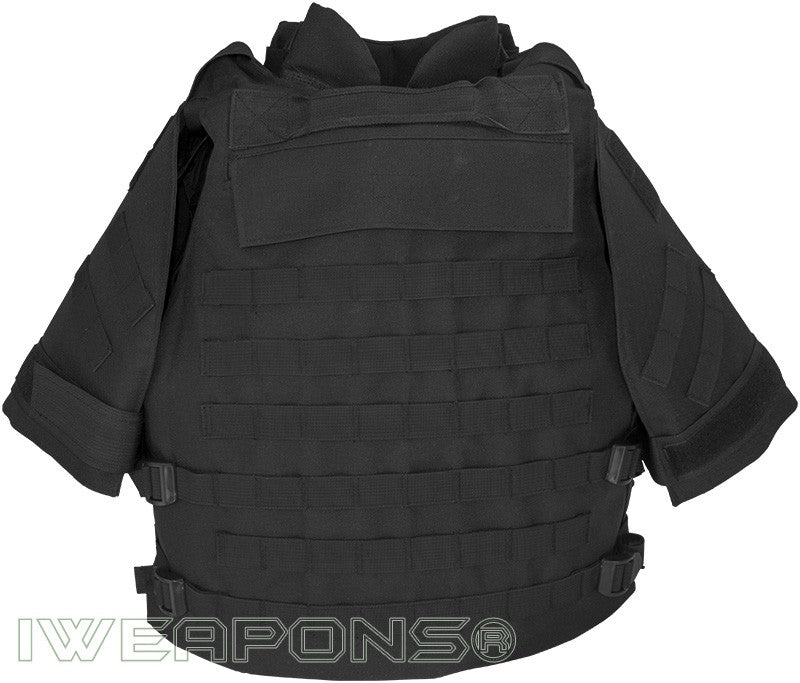 IWEAPONS® MOLLE Full Body Armor Bulletproof Vest – alternate view
