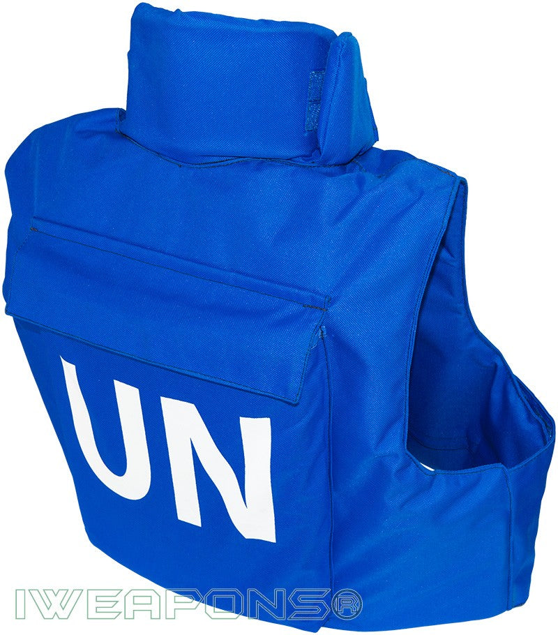 IWEAPONS® UN Bulletproof Vest IIIA / 3A – back view