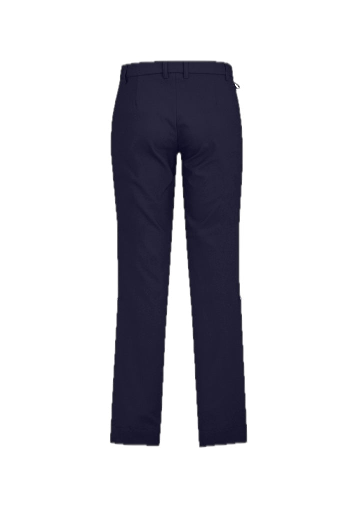 Mens Comfort Waist Flat Front Pant – back view