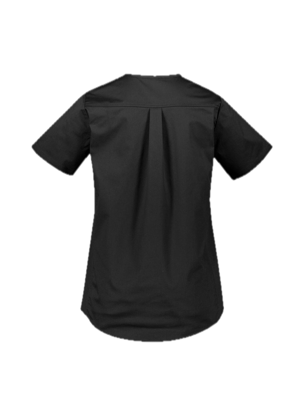 Womens Rose Tunic Scrub Top – back view