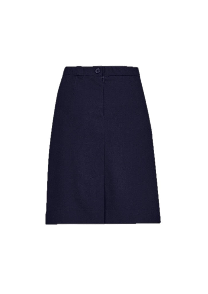 Womens Comfort Waist Cargo Skirt – back view