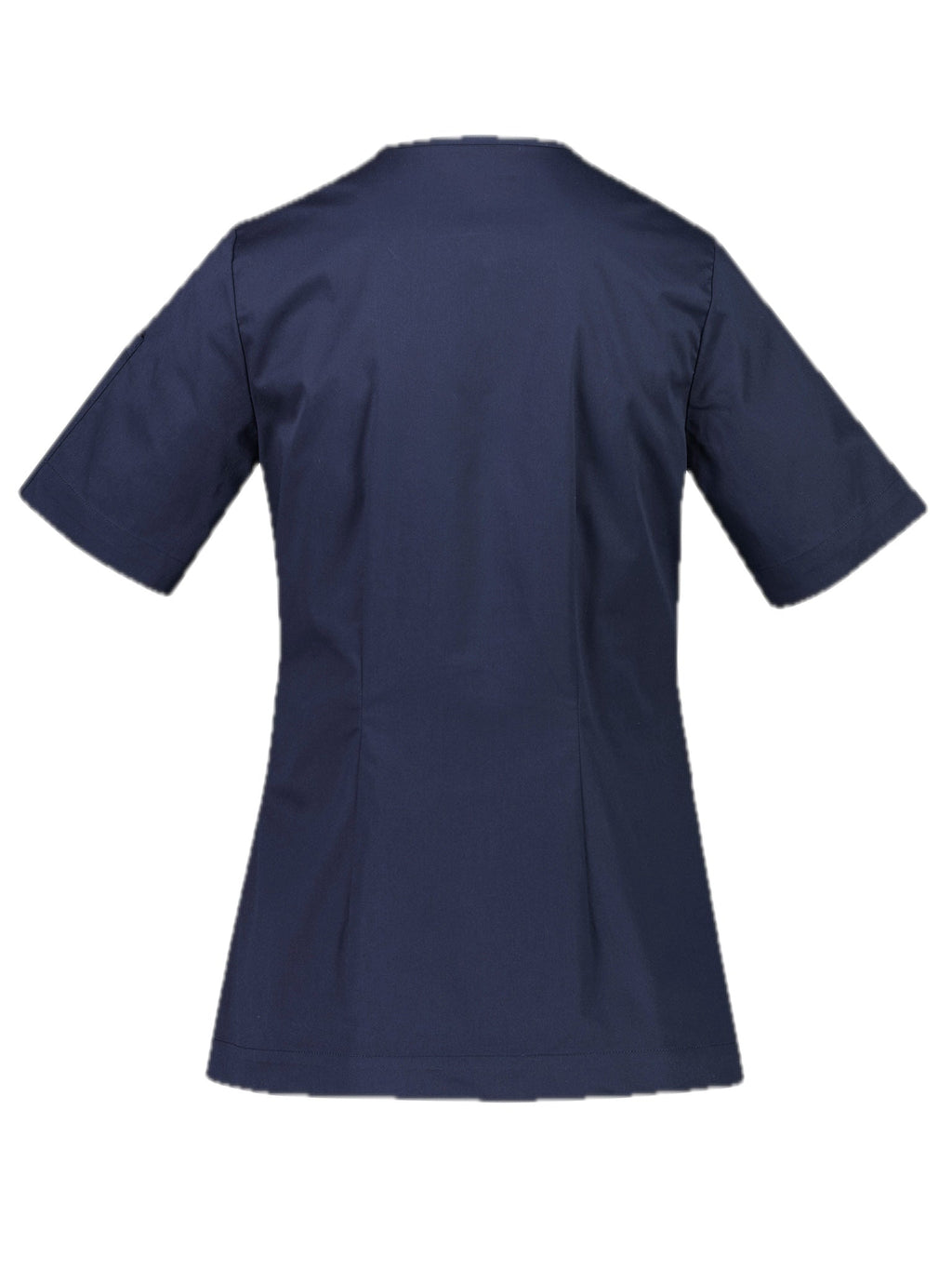 Womens Parks Zip Front Crossover Scrub Top – back view