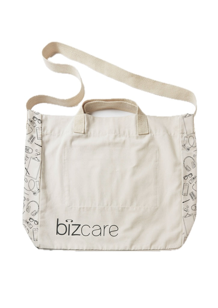 Unisex Biz Care Tote Bag – back view