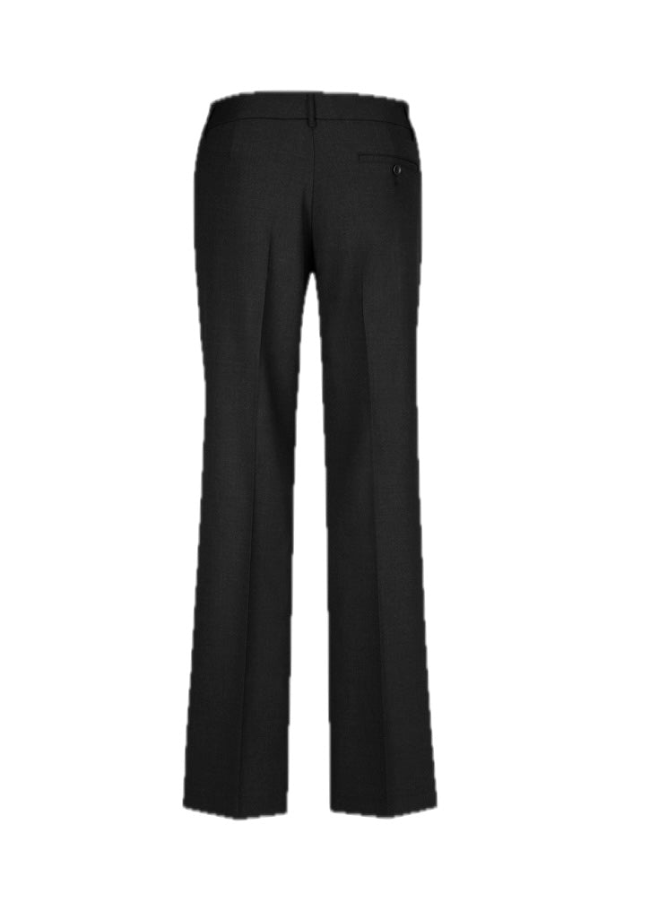 Comfort Wool Stretch Womens Relaxed Fit Pant – back view