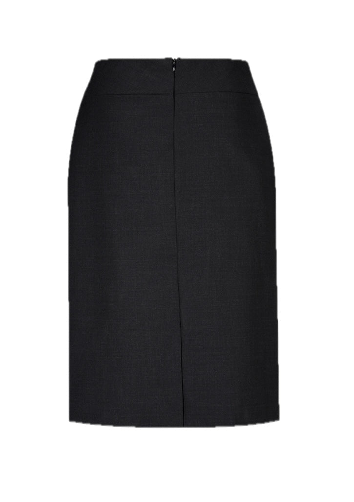 Comfort Wool Stretch Womens Relaxed Fit Skirt – back view