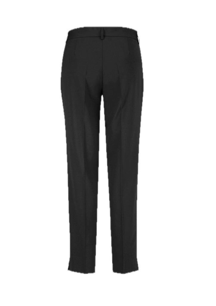 Comfort Wool Stretch Womens Slim Leg Pant – back view