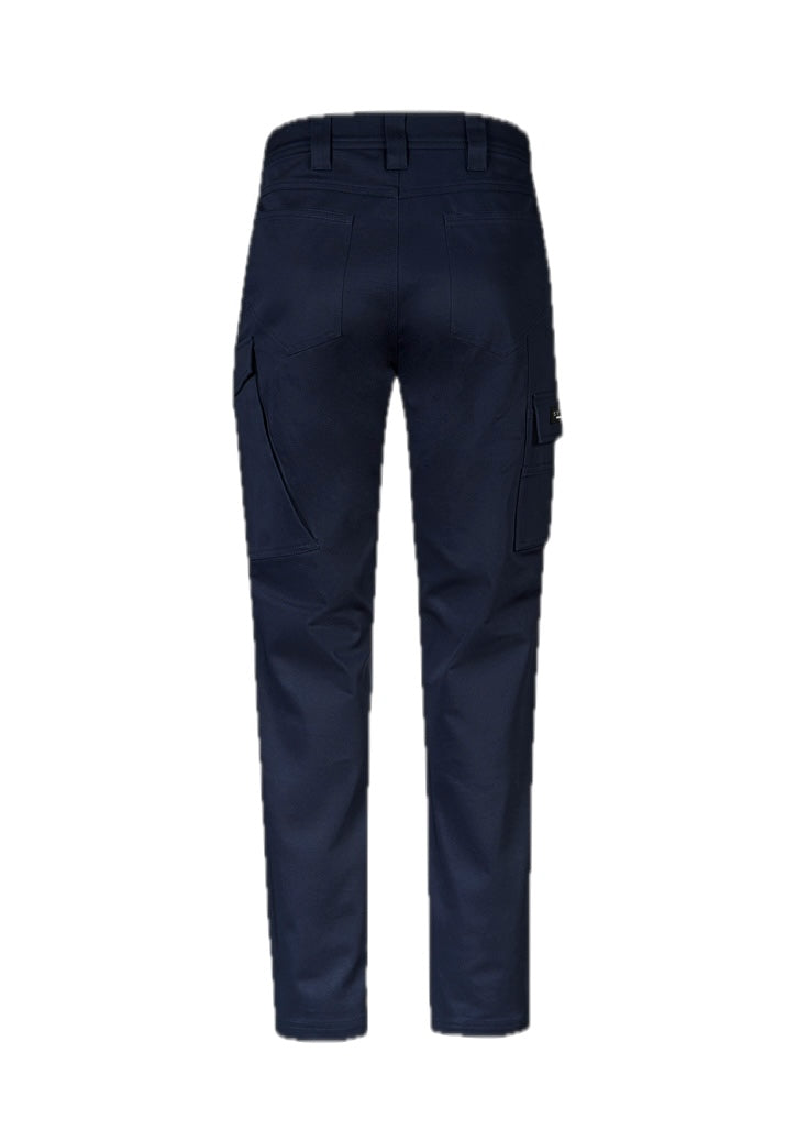 Mens Essential Basic Stretch Cargo Pant – back view