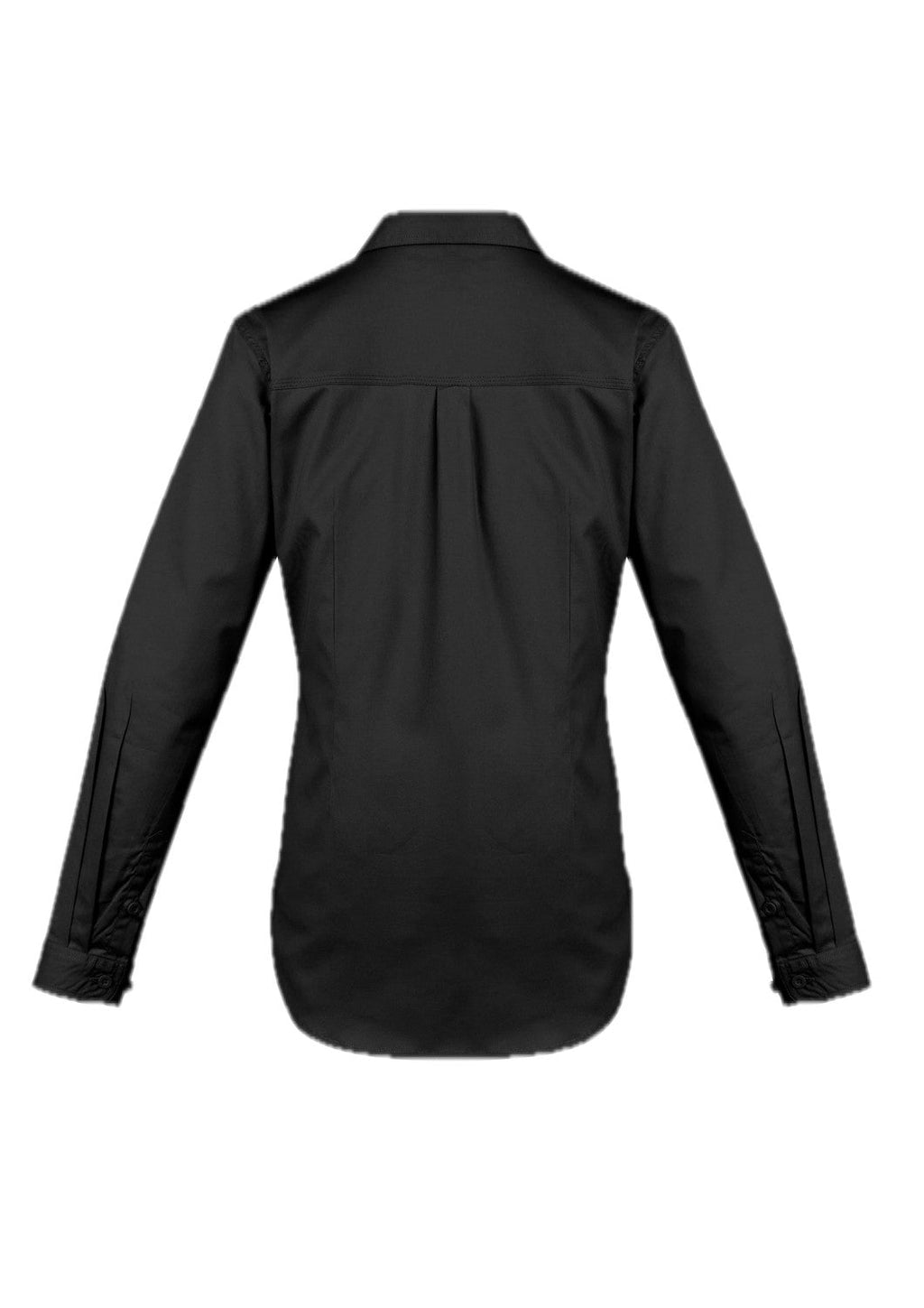 Womens Lightweight Tradie Long Sleeve Shirt – back view