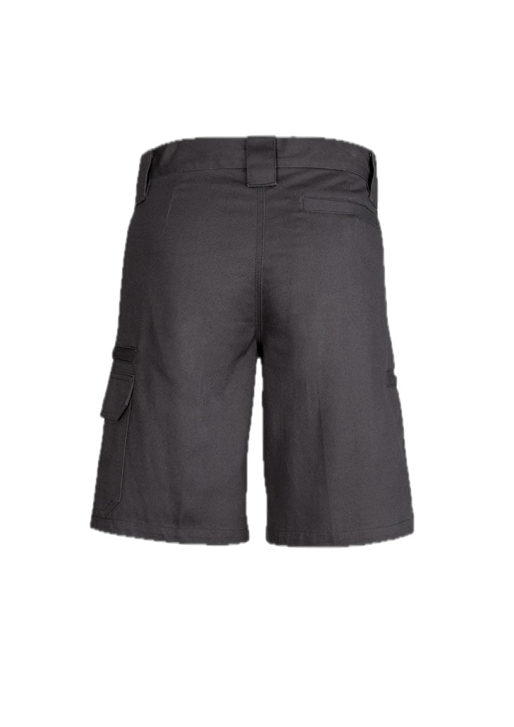 Womens Plain Utility Short – back view