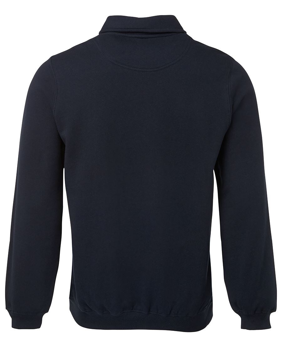 JB's 1/2 ZIP FLEECY SWEAT – back view