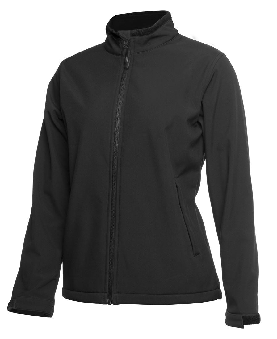 PODIUM LADIES THREE LAYER SOFTSHELL JACKET – angled view
