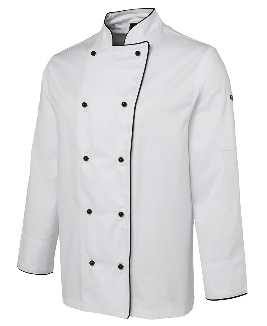 JB's L/S CHEFS JACKET – angled view
