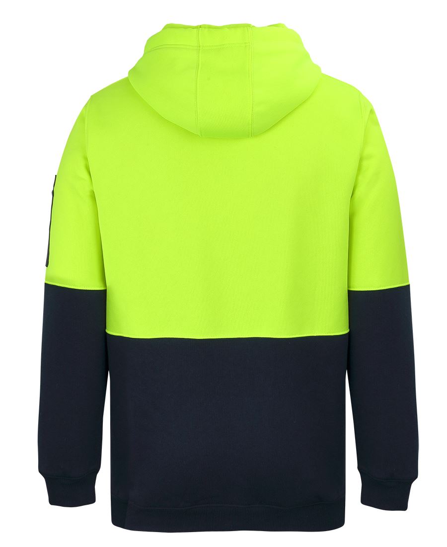 JB's HV 1/2 ZIP FLEECY HOODIE – back view