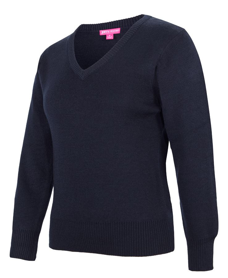 JB's LADIES KNITTED JUMPER – angled view
