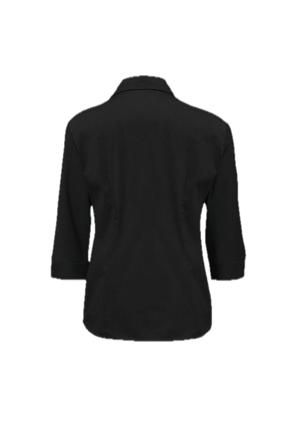 Womens Metro 3/4 Sleeve Shirt – back view