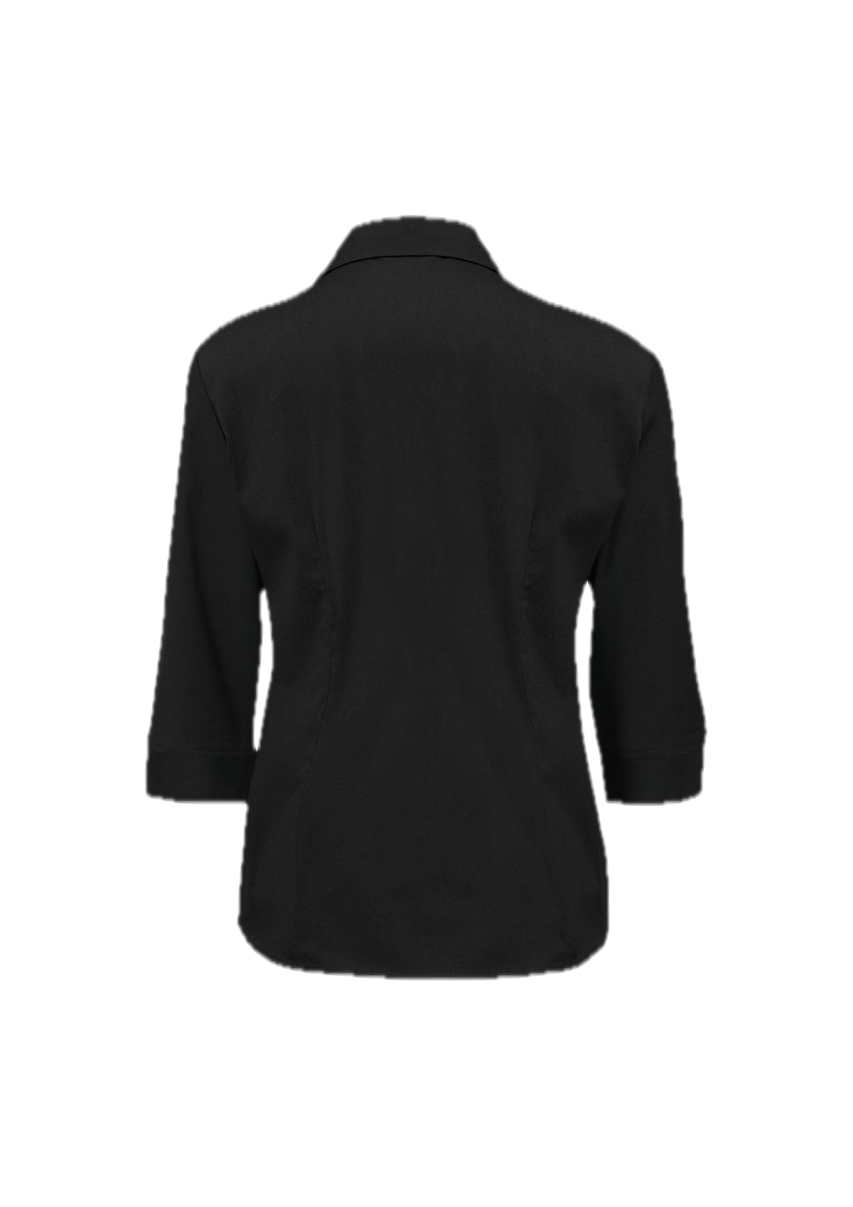 Womens Metro 3/4 Sleeve Shirt – back view