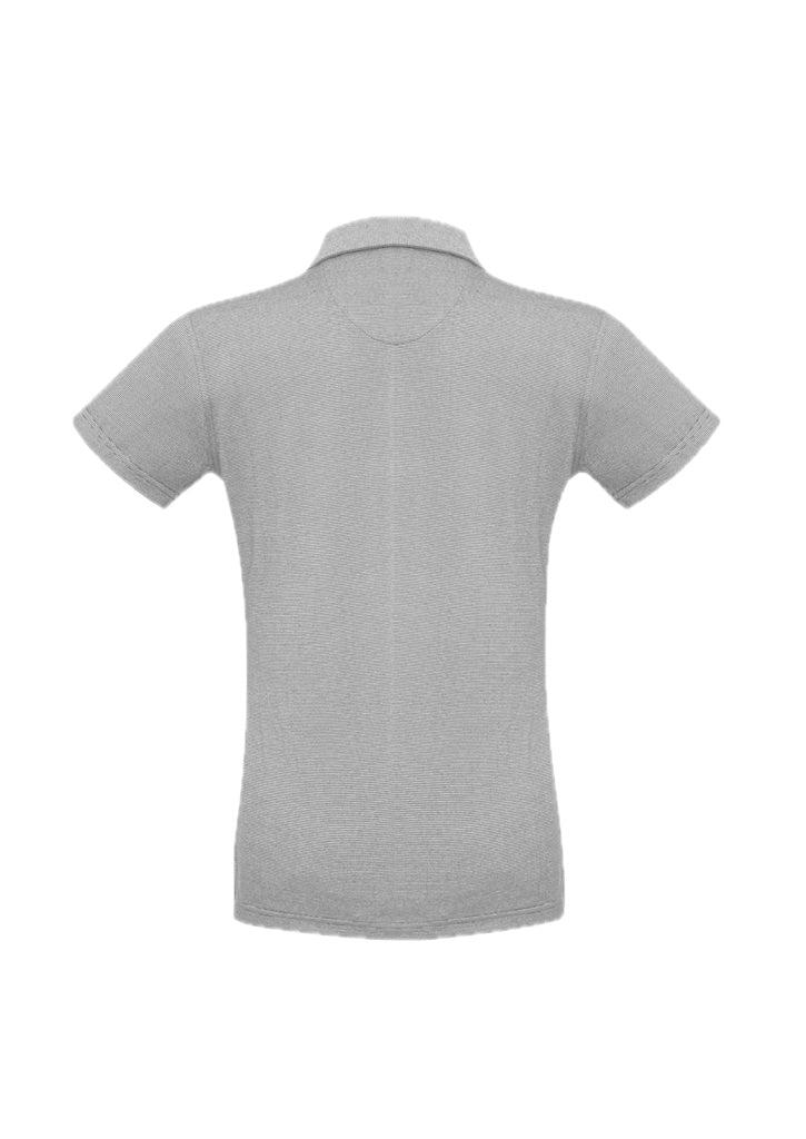 Womens Shadow Short Sleeve Polo – back view