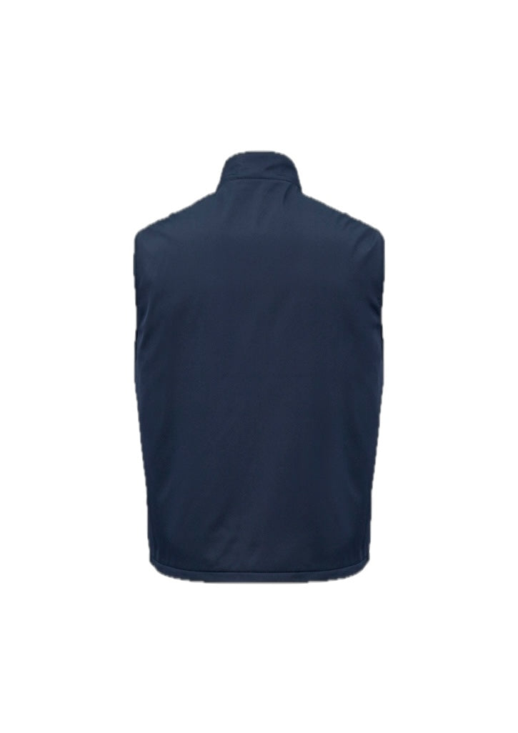 Unisex Reversible Fleece Vest – back view
