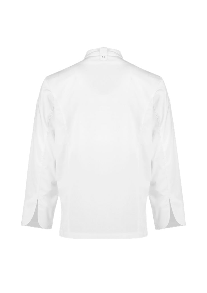 Mens Alfresco Long Sleeve Chef Jacket – back view