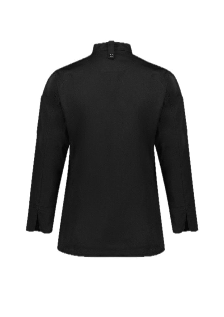 Womens Al Dente Long Sleeve Chef Jacket – back view