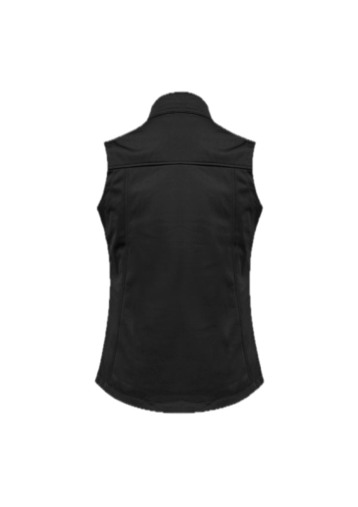 Womens Softshell Vest – back view