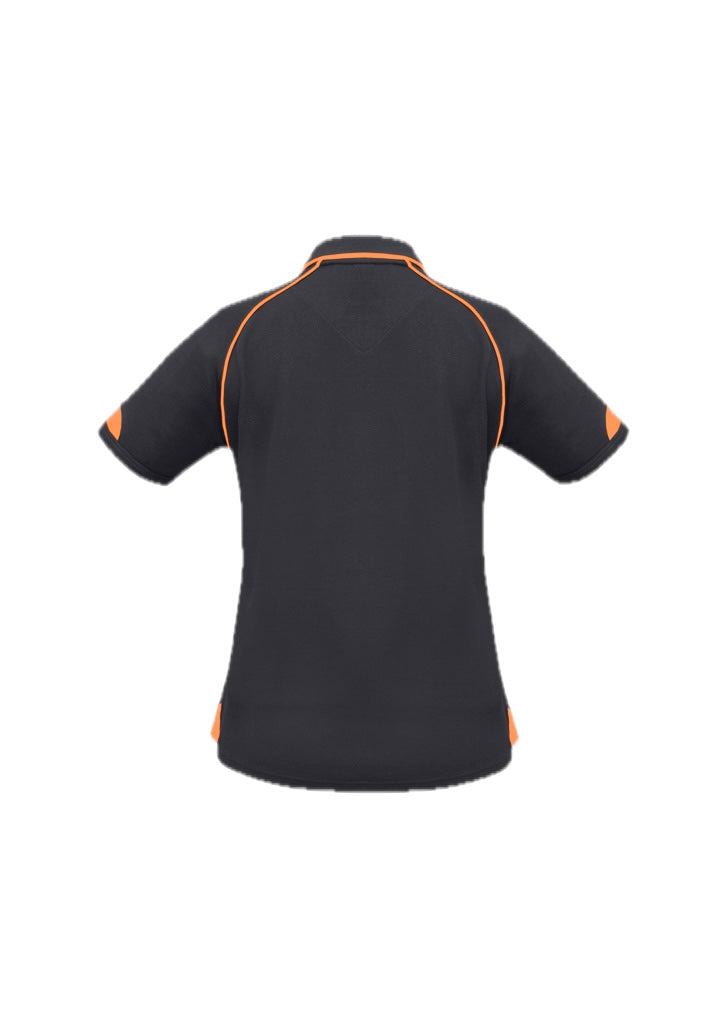 Womens Fusion Short Sleeve Polo – back view