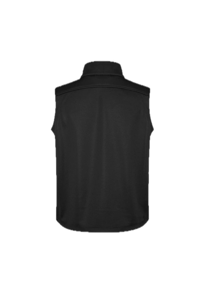 Mens Softshell Vest – back view