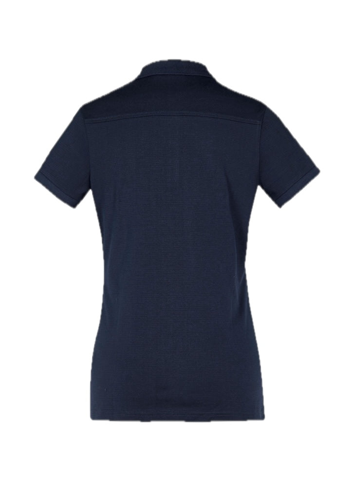 Womens Aston Short Sleeve Polo – back view